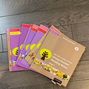 Oxford Purple and Tan Reading Notes Collection